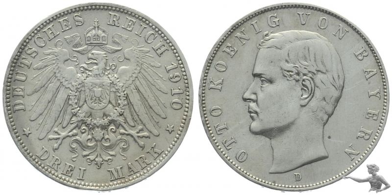 Bayern 3 Mark 1910